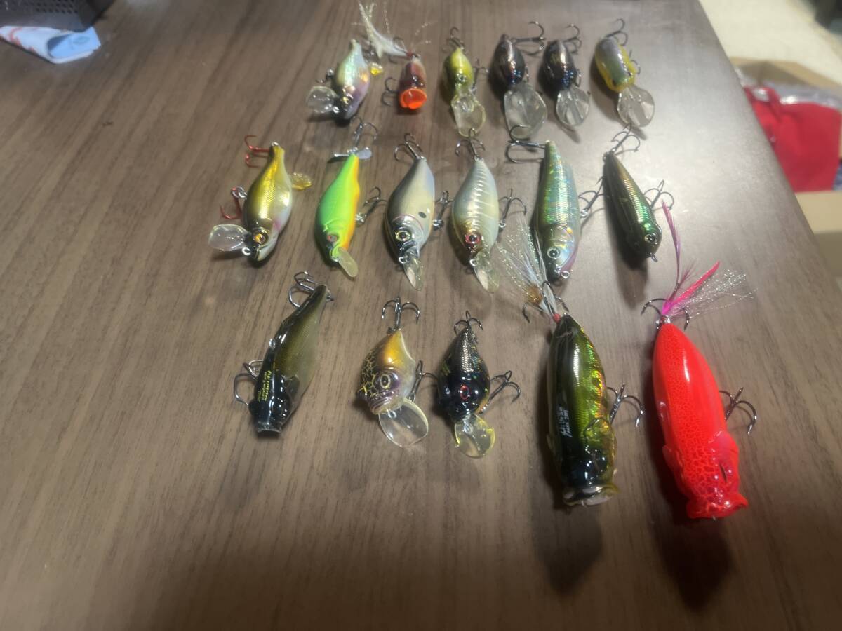 megabass メガバス  超美品  POP-X アンスラックス フラップスラップ プロップダーター ベイトX ウルトラ ドッグX DOG-X deep-X の画像5