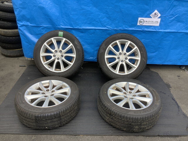 BRIDGESTONE 205/55 R16 エコピア (2023) タイヤ ホイール付き 4本　GP7 個人宅への発送不可最寄りの営業所支店　 MIT 24042753_画像1