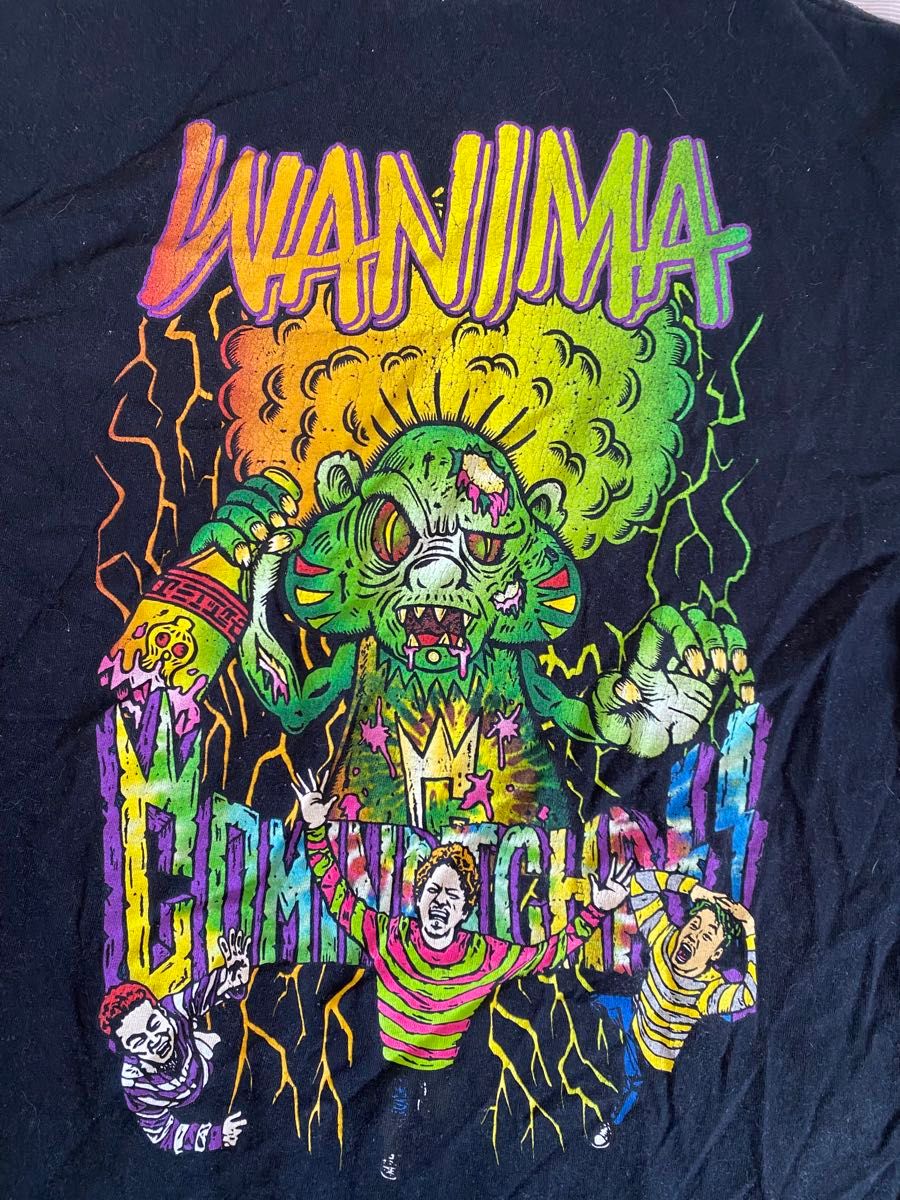 中古　WANIMA ロゴTシャツ Tシャツ TOUR Tee 