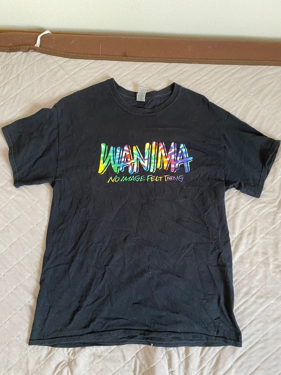 中古　WANIMA ロゴTシャツ Tシャツ TOUR Tee 