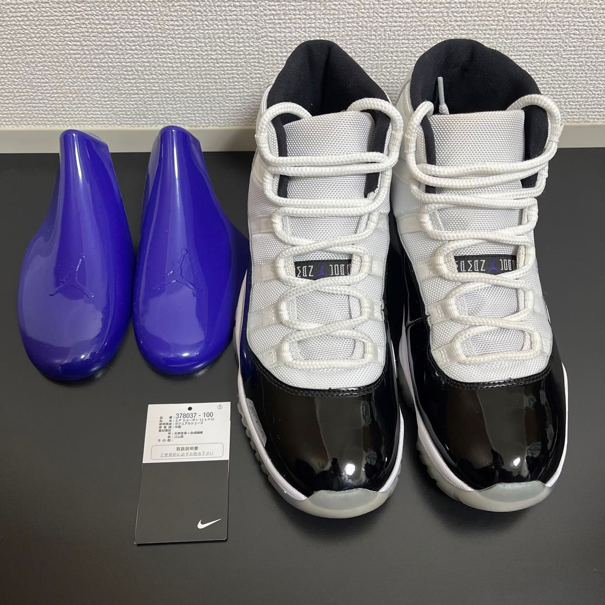 美品 28cm AIR JORDAN11 concord コンコルド