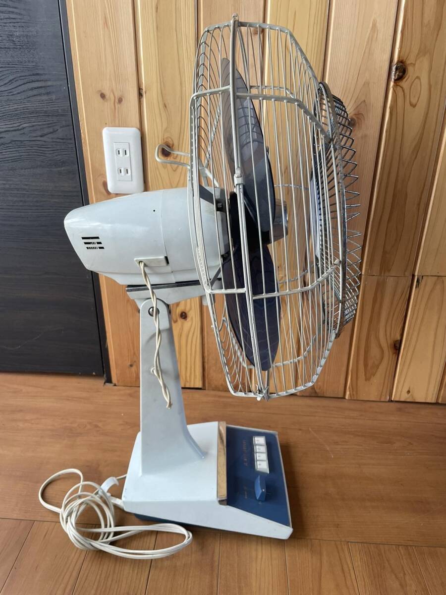 MITSUBISHI 昭和レトロ アンティーク 扇風機 D40-P2 中古現状品の画像3