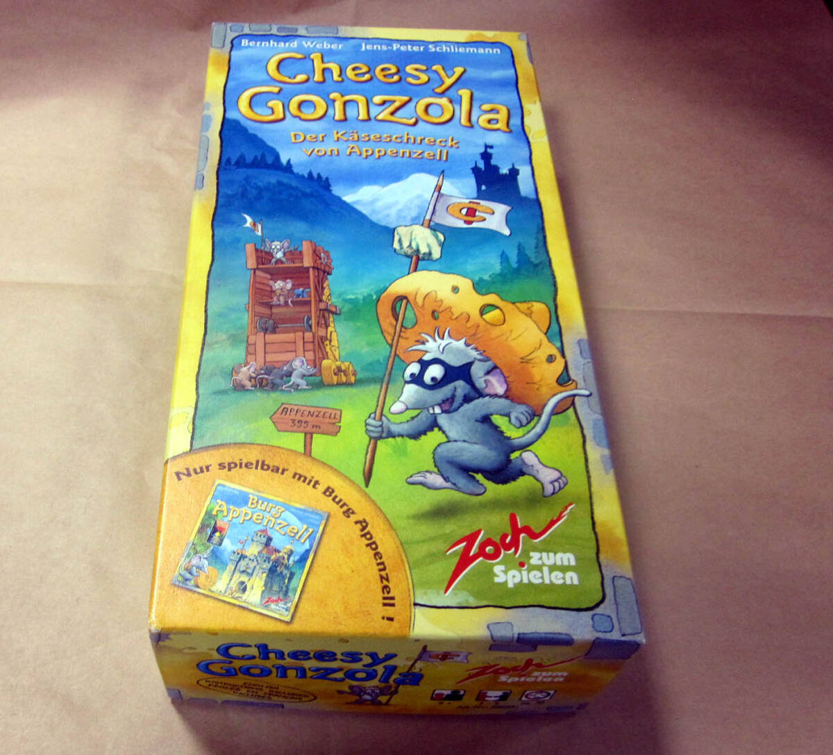 ボードゲーム　Cheesy Gonzola チーズのお城 拡張セット 開封品・美品 日本語訳なし_画像1