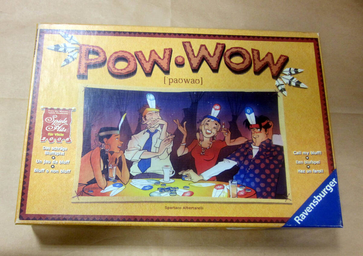 ボードゲーム　POW・WOW パウワウ　未使用品 日本語訳あり_画像1