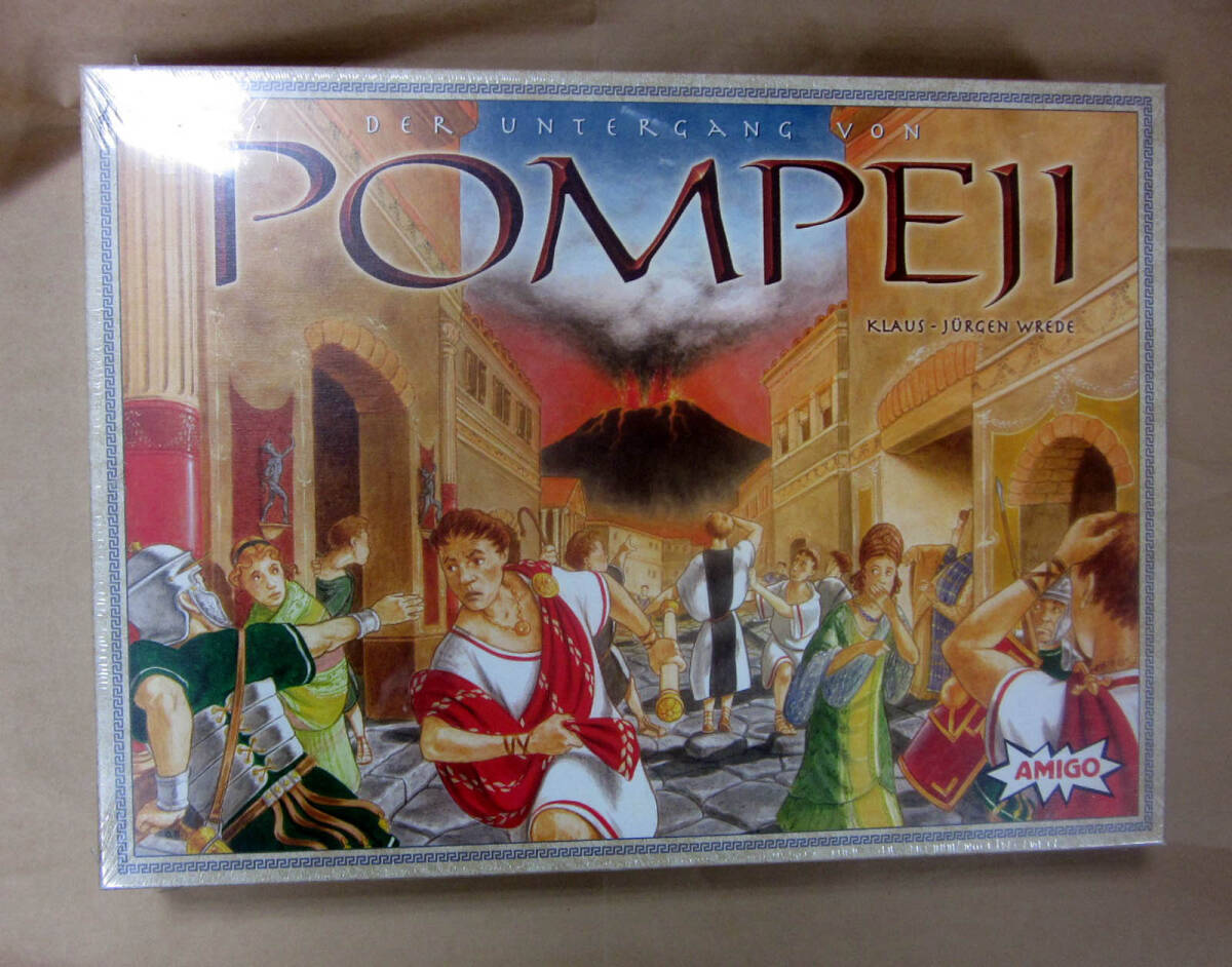 ボードゲーム　Der Untergang von Pompeji / ポンペイ滅亡　未開封品 日本語訳なし_画像1
