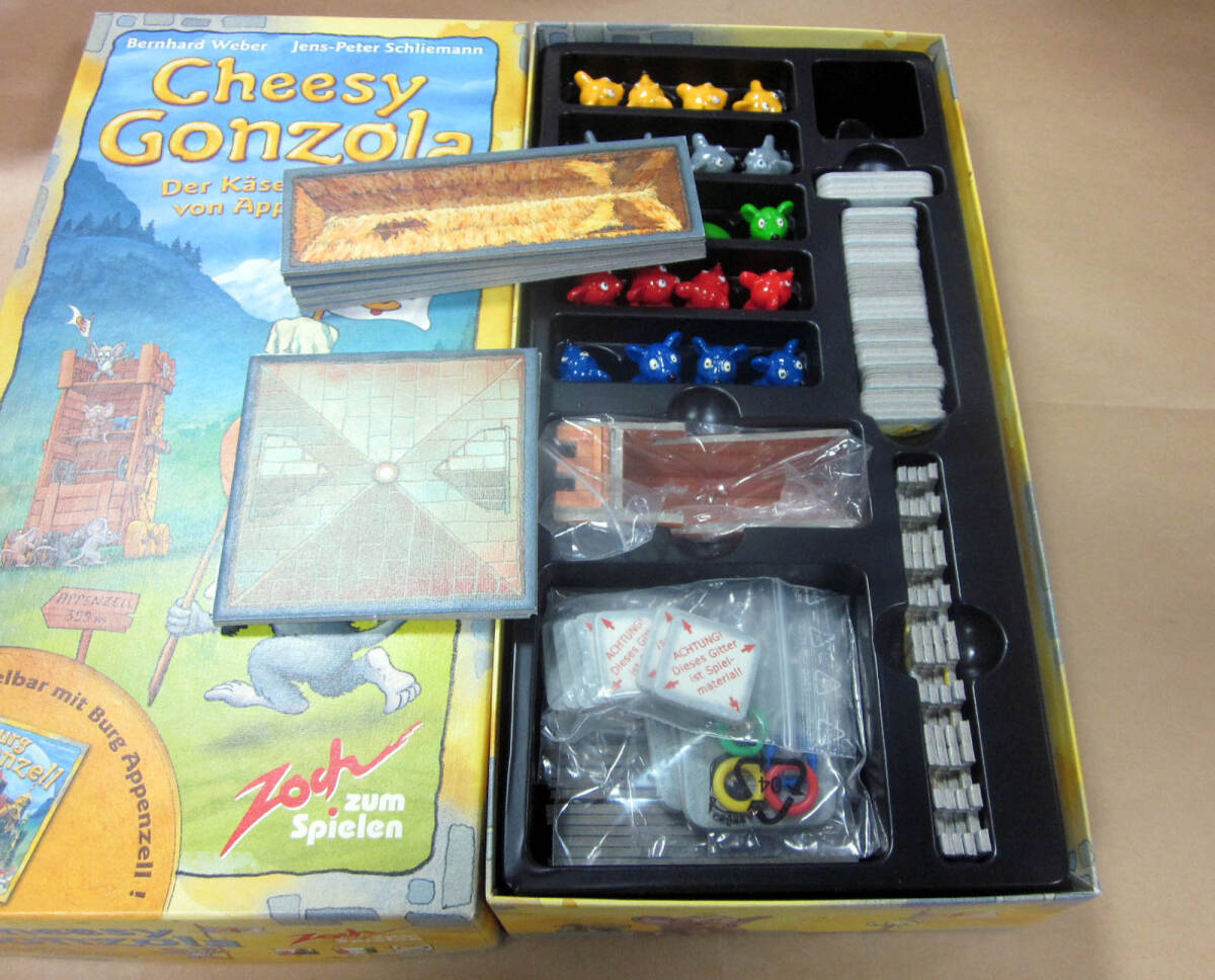 ボードゲーム　Cheesy Gonzola チーズのお城 拡張セット 開封品・美品 日本語訳なし_画像2