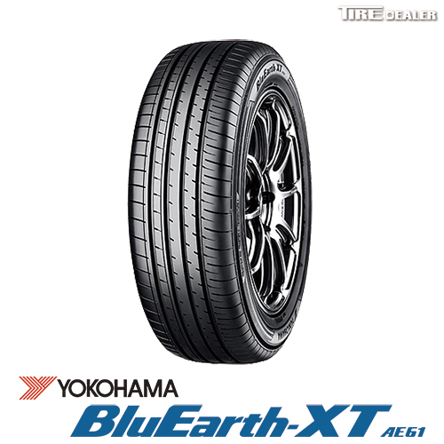 ヨコハマ 235/55R18 100V YOKOHAMA BluEarth-XT AE61 並行品 サマータイヤ 4本セット_画像1