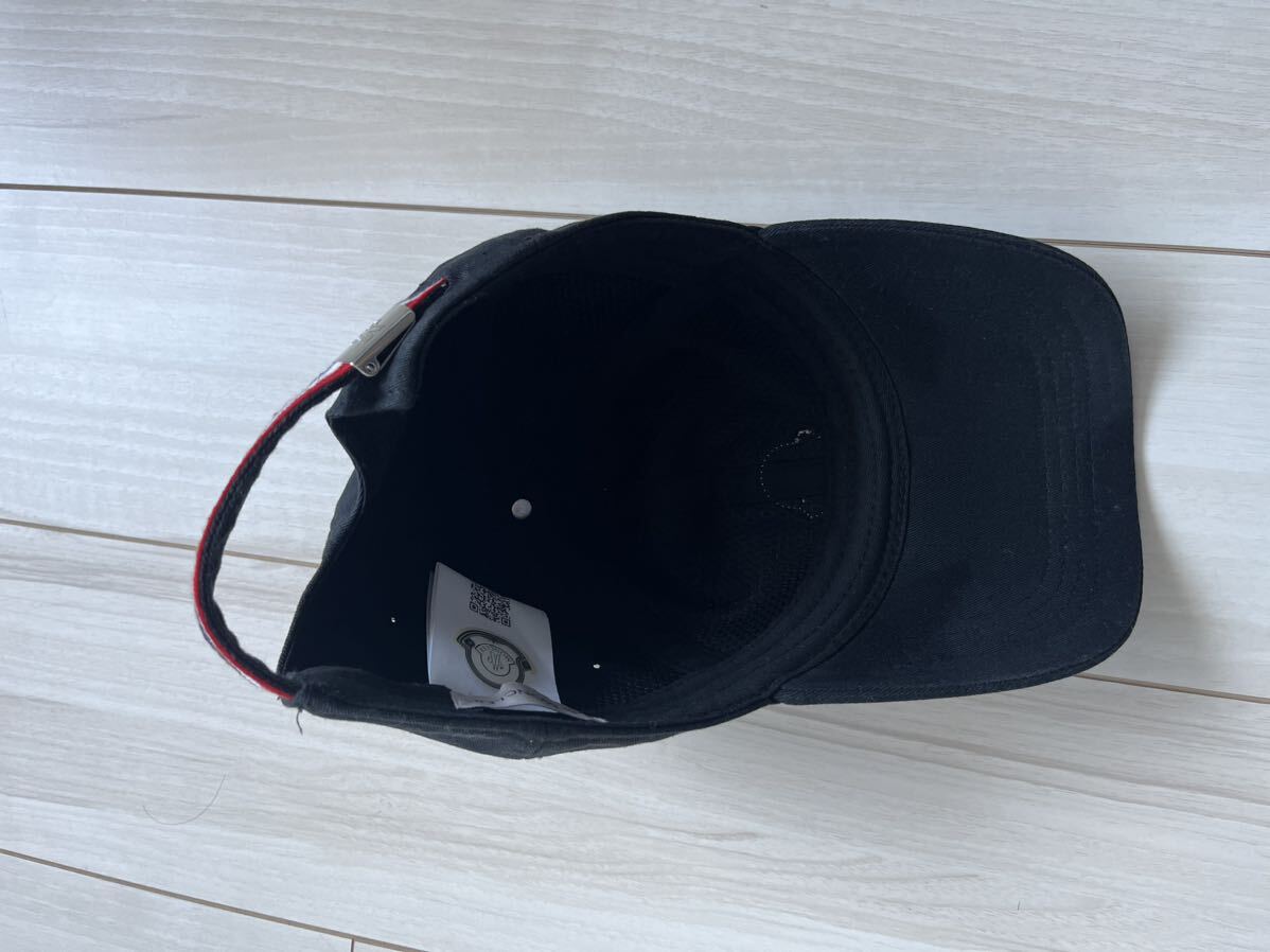 モンクレール　キャップ帽　帽子　正規品MONCLER ベースボールキャップ ブラック 