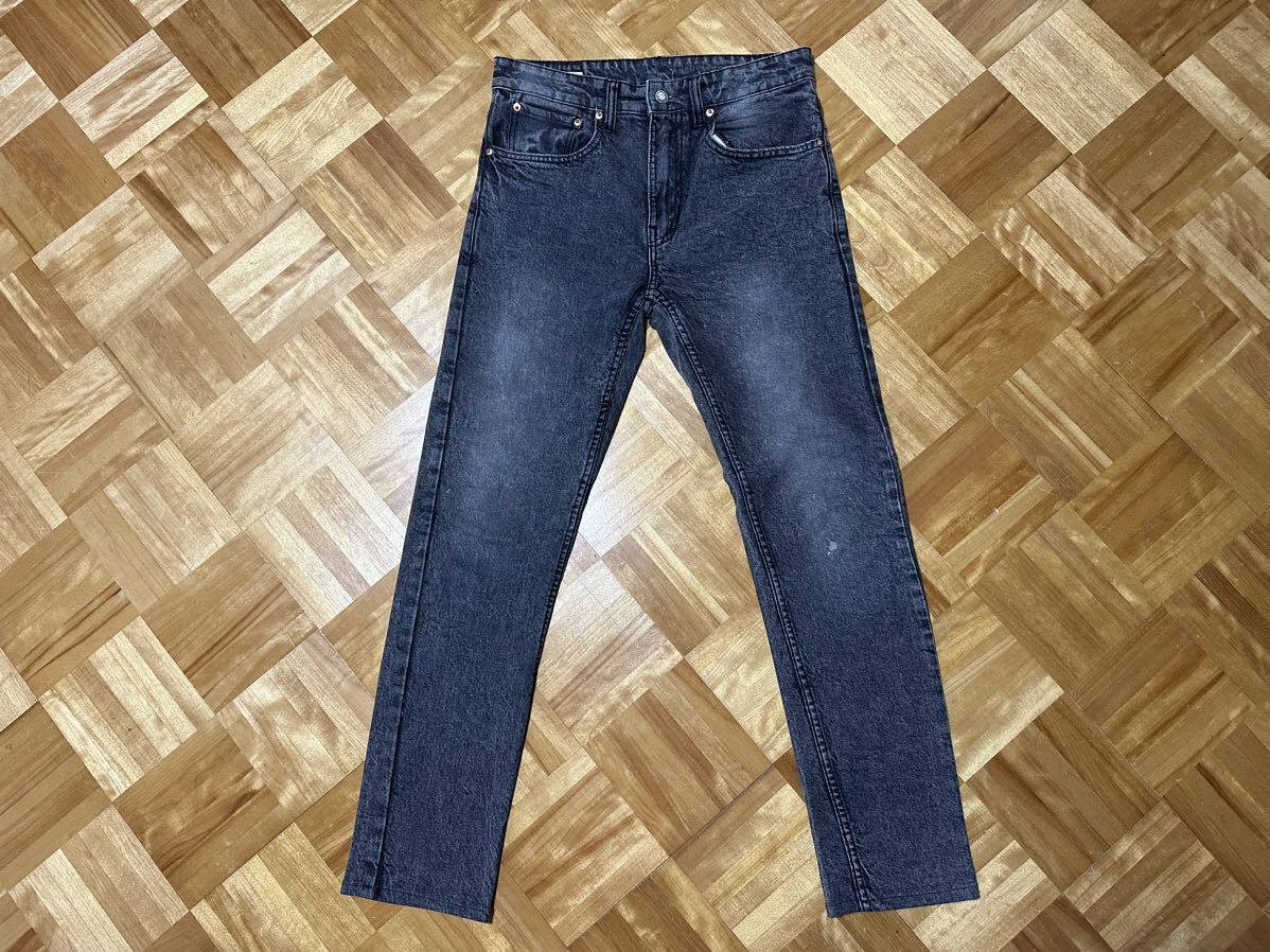 【送料520円】Levi's　511　ブラック　スキニー　リーバイス　サイズ直し済み_画像1