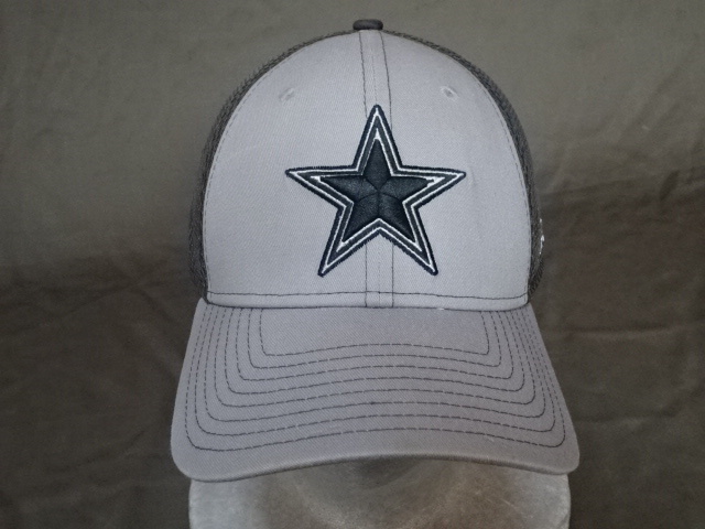 激レア USA購入【NEWERA】【39THIRTY】NFLアメフト ダラス カーボーイズ【'Dallas Cowboys】★ロゴ刺繍入り キャップ 中古良品_画像2