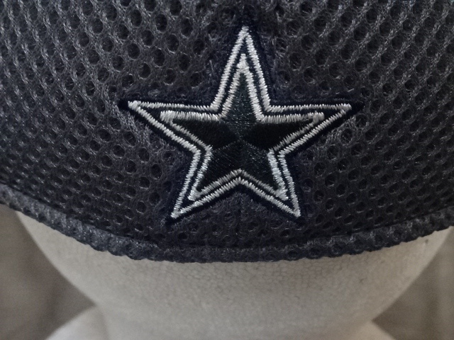 激レア USA購入【NEWERA】【39THIRTY】NFLアメフト ダラス カーボーイズ【'Dallas Cowboys】★ロゴ刺繍入り キャップ 中古良品_画像7