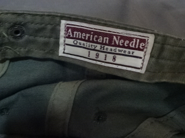 激レア USA購入 MADE IN USA【American Needle】全米オープンゴルフ選手権【U.S. OPEN 2005】【PINEHURTS NO.2】ロゴマーク付CAP 中古品_画像9