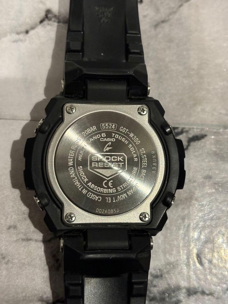 CASIO G-SHOCK GST-W300 留め具なし