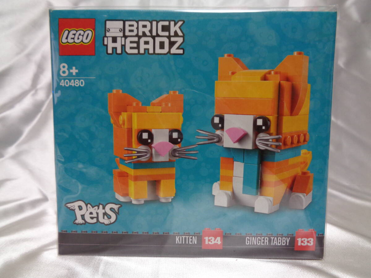 ★【新品・未開封】レゴ(LEGO) ブリックヘッズ 三毛ねこ 40480