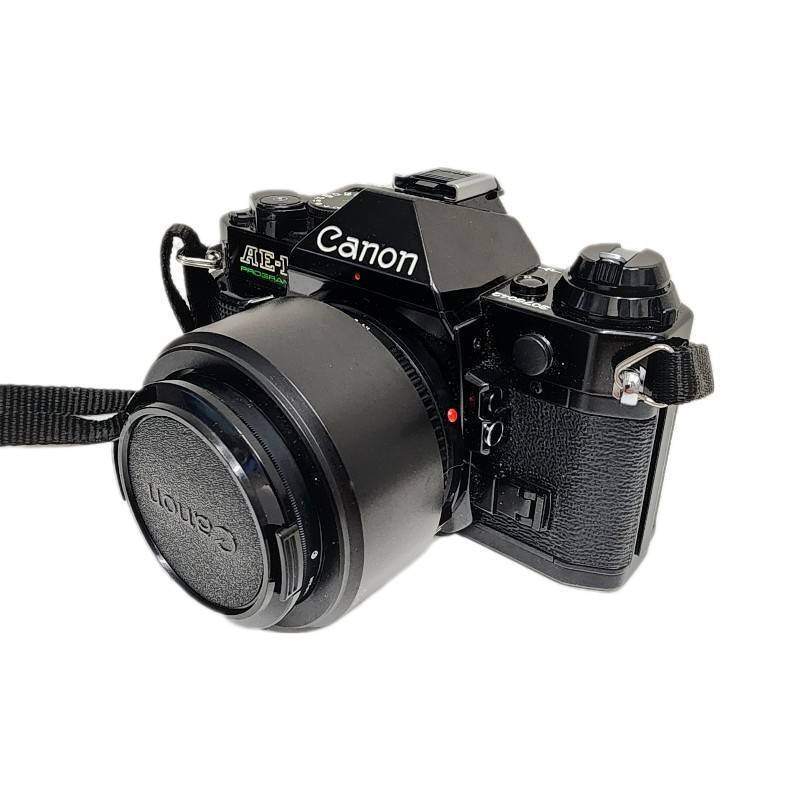 Canon キヤノン AE-1 PROGRAM 中古 現状品 フィルムカメラ 一眼レフ カメラ スピードライト付 32403K141_画像2