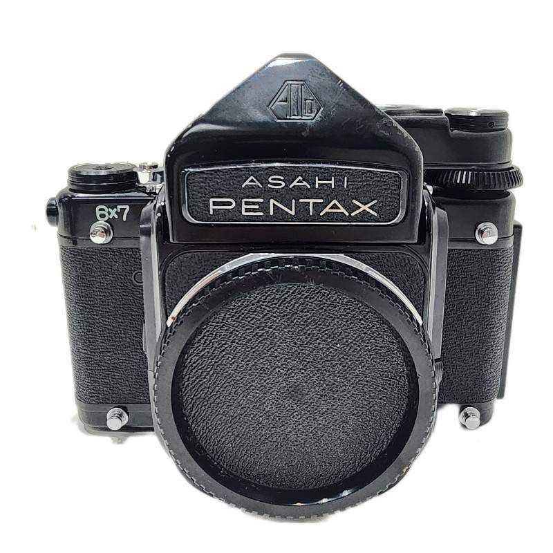 PENTAX ペンタックス 6x7 フィルムカメラ 中判カメラ SMC PENTAx 6x7 1:4 55mm レンズ 【ジャンク品】 22405K348_画像2
