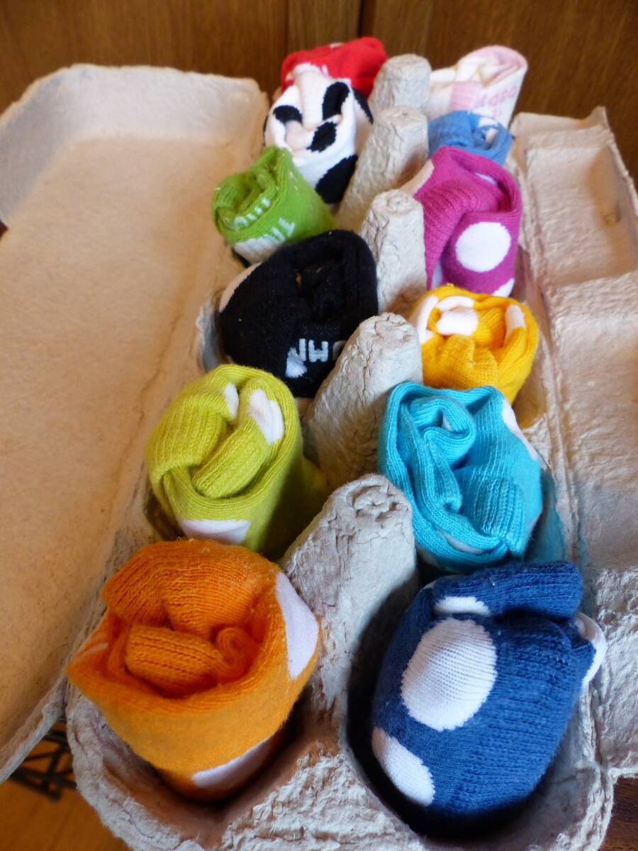 Trumpette socks / Trumpette труба baby носки eg кейс точка 1 цельный + 1.one siza 0-12 USED!! стоимость доставки 350 иен!!