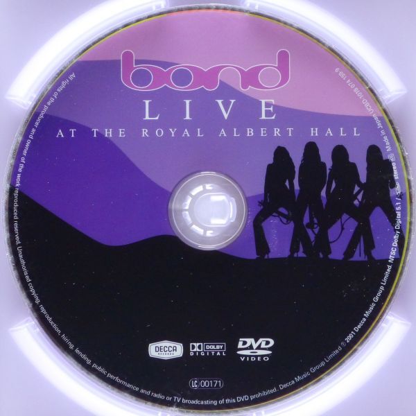 ■DVD ボンド(bond)「LIVE at The Royal Albert Hall」2001年 弦楽四重奏 クラシカル・クロスオーバー Viva!、Victory、Winter_画像4