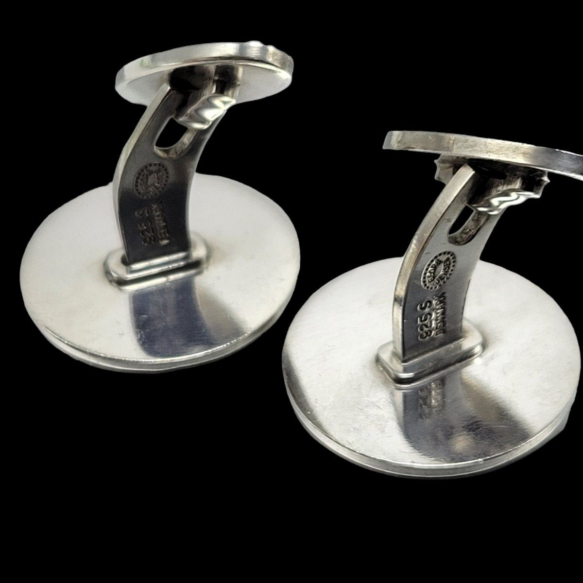 【美品】GEORG JENSEN カフリンクス 107  SV925 シルバー