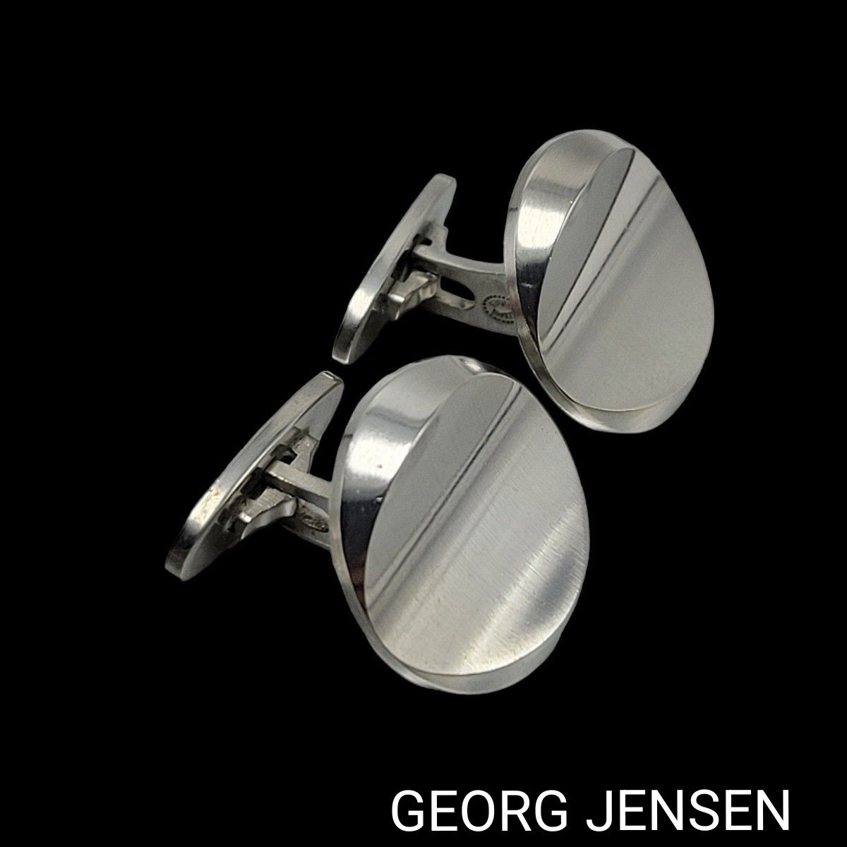 【美品】GEORG JENSEN カフリンクス 107  SV925 シルバー