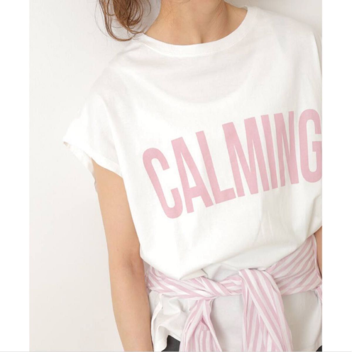 Spick & Span CALMINGフレンチT  ピンク　新品未使用　完売品　 Tシャツ 半袖 ゆったり