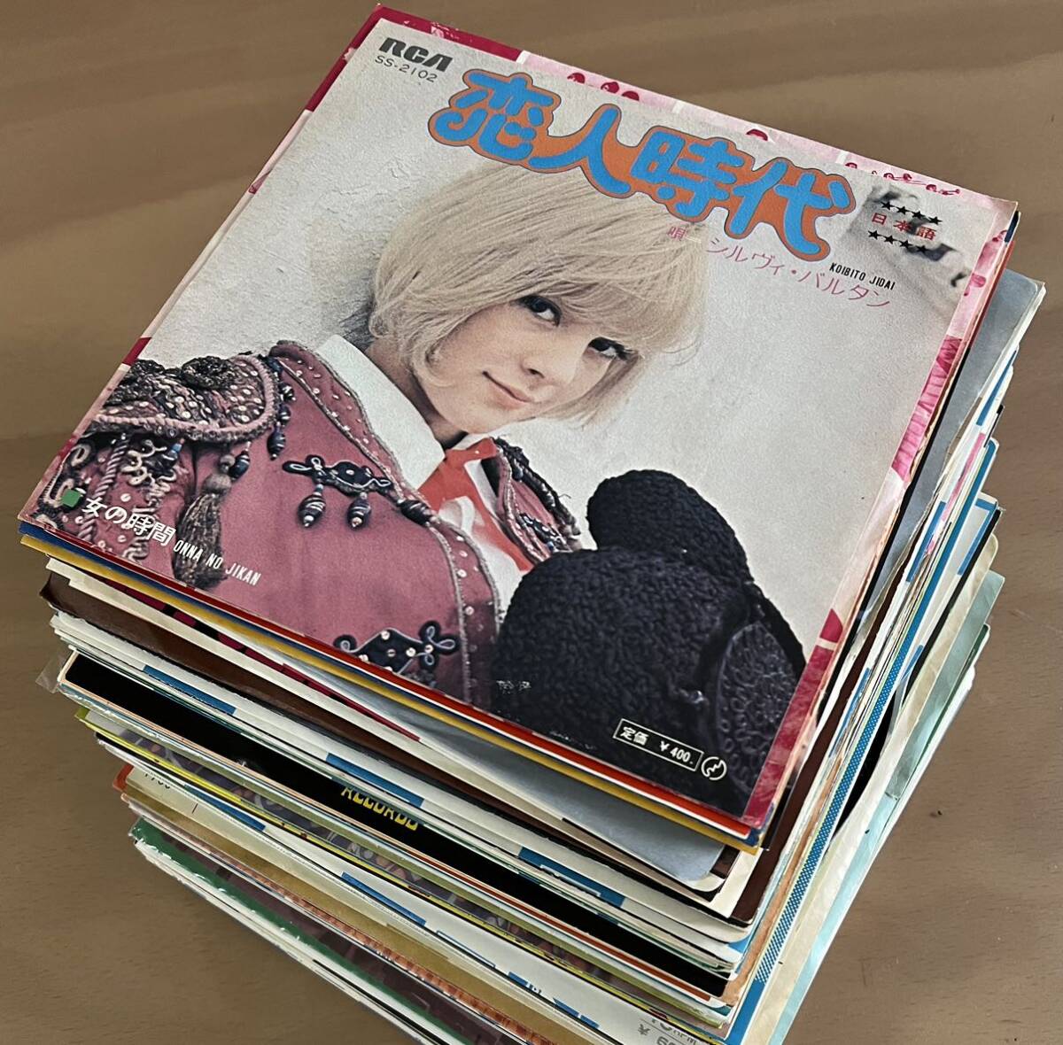 中古レコードEPまとめて出品48枚の画像1