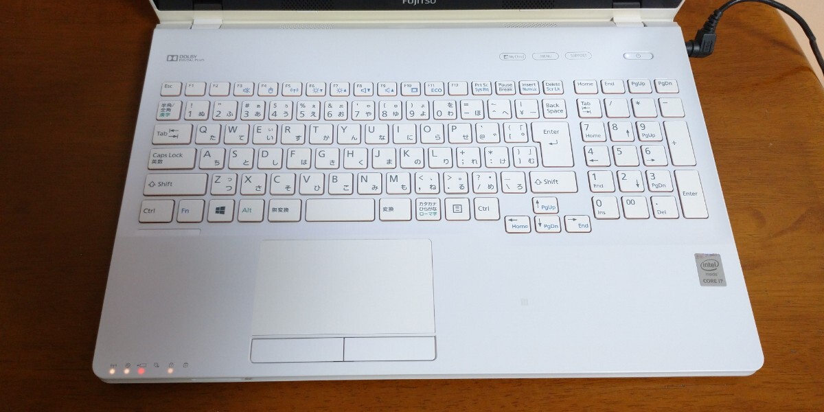 富士通 LIFEBOOK AH77/U Corei7-4722HQ 最大3.40GHz メモリ8GB HDD1TB フルHD タッチパネル ブルーレイ FMVA77UW_画像2