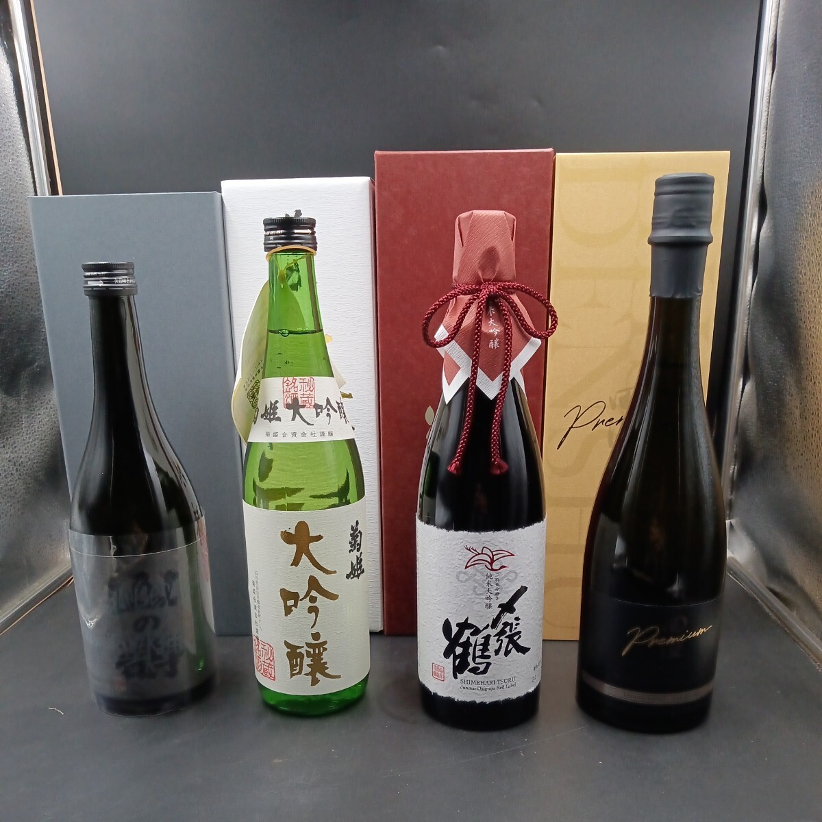 Premium　日本酒　720×4本セット　商品説明に記載の取引方法を守らない方は、落札者都合でキャンセルします。同梱不可。_画像2