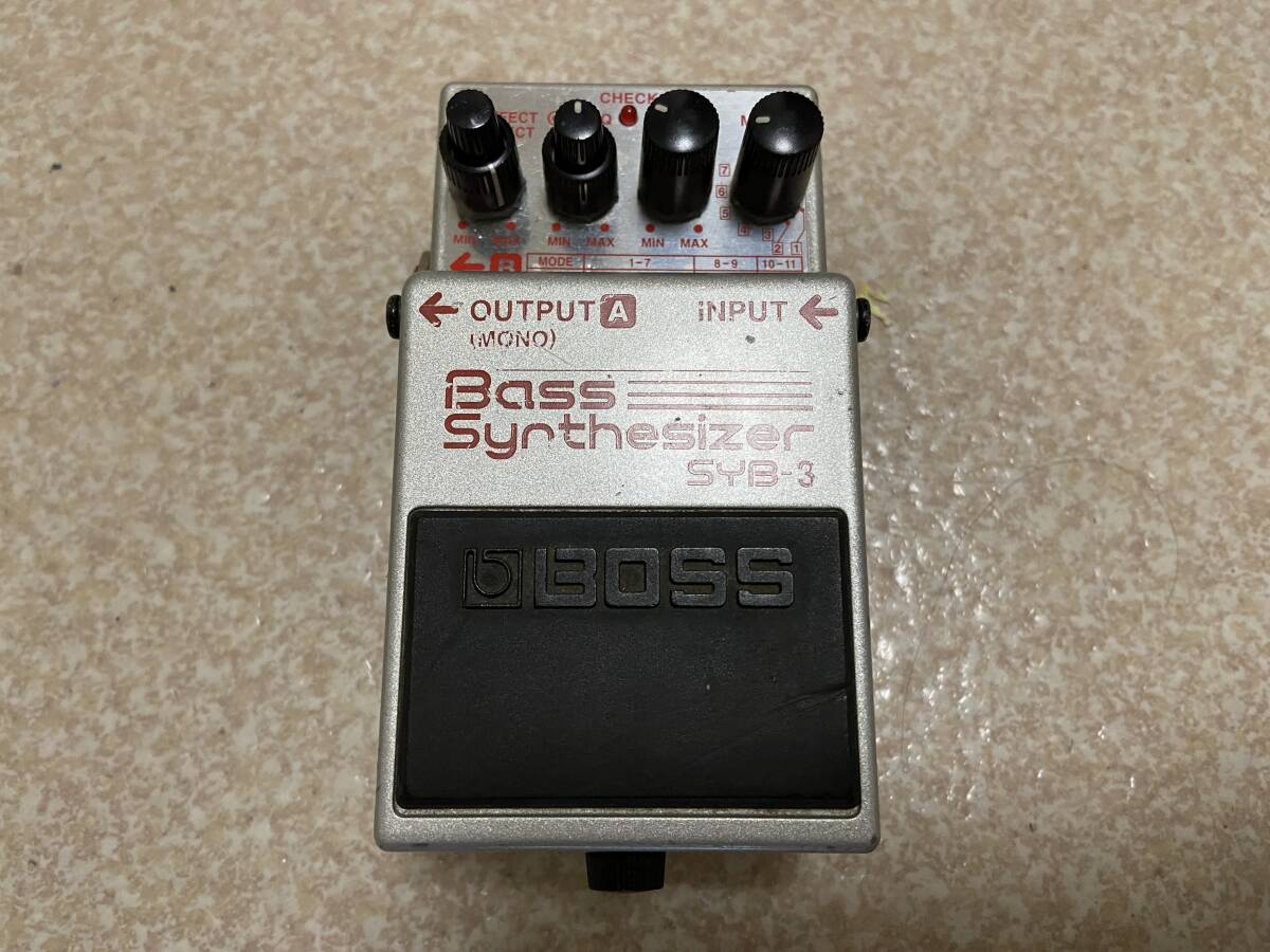 BOSS 「SYB-3」「SYB-5」 2台セット ベースシンセサイザー 即決送料込_画像2