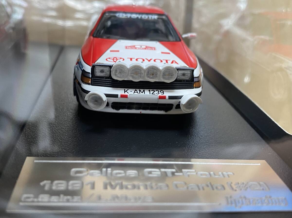 1/43 トヨタ セリカGT-Four 1991 モンテカルロ ST-165 タバコ 1/43 トヨタ セリカGT-Four 1991 モンテカルロ ST-165 タバコ