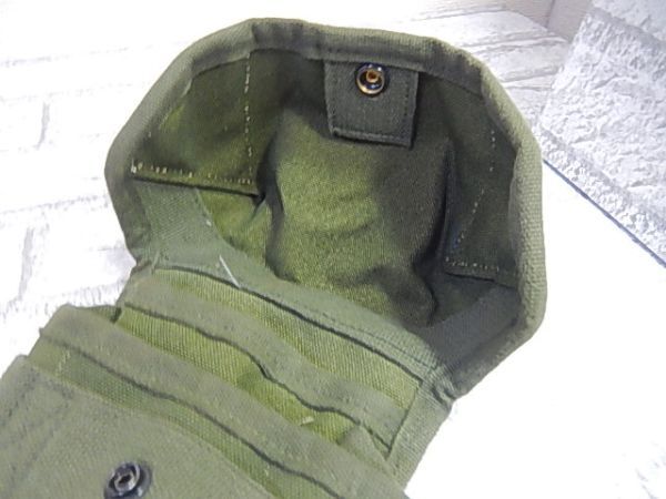 H55 未使用！◆US PRC アンテナポーチ CW-503/PRC-25 コットン OD◆米軍◆サバゲー！_画像3