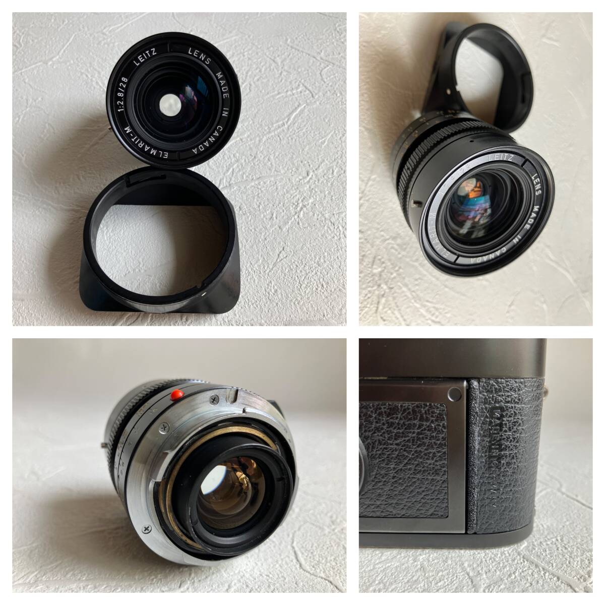 ライカ　Leica M6 　最初期モデル　1985年製　希少品　＋28mm レンズ_画像8