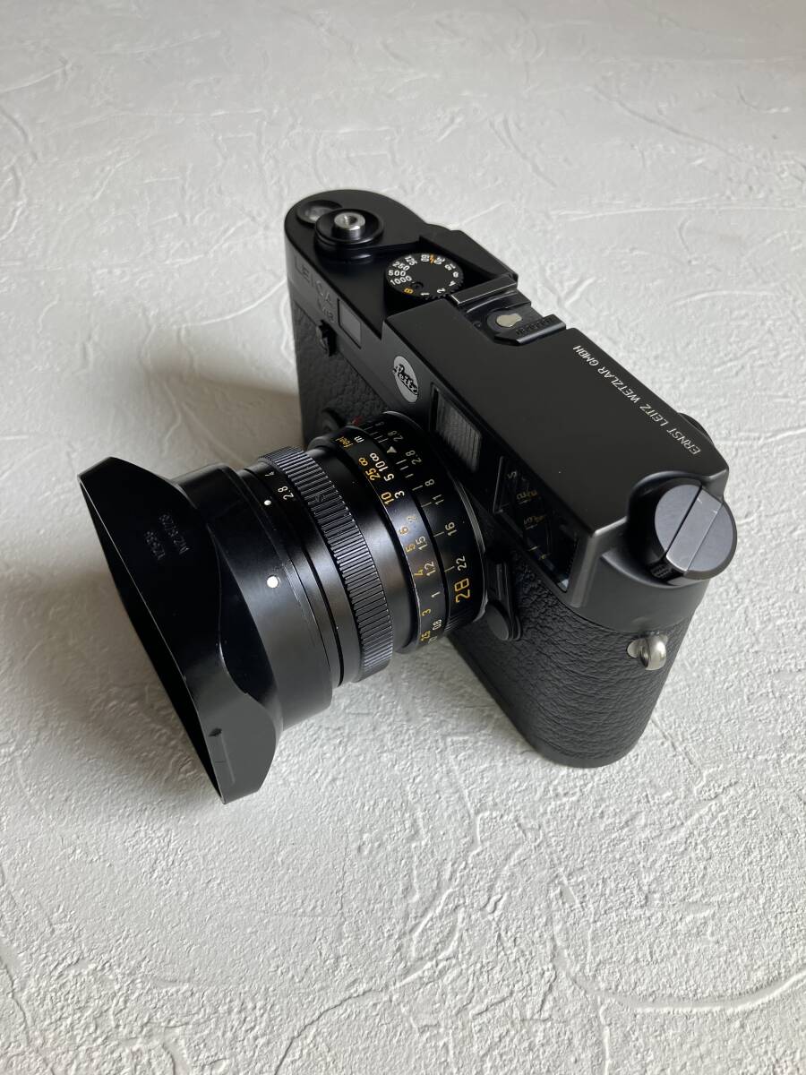 ライカ　Leica M6 　最初期モデル　1985年製　希少品　＋28mm レンズ_画像7