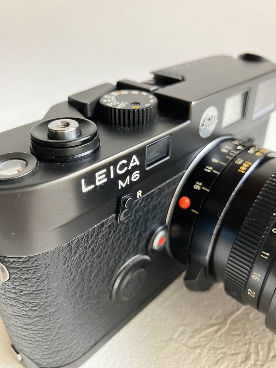 ライカ　Leica M6 　最初期モデル　1985年製　希少品　＋28mm レンズ_画像5