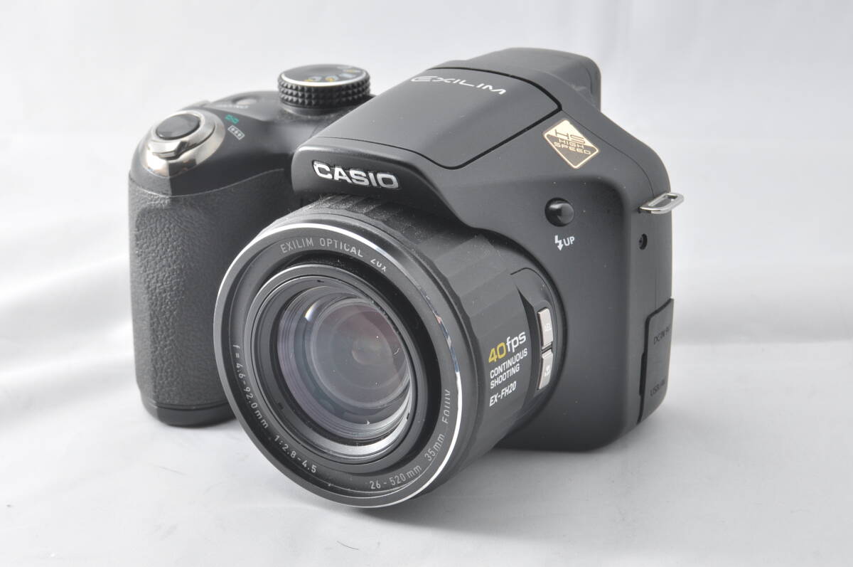 【送料無料 動作未確認】カシオ CASIO EXILIM EX-FH20 コンパクトデジタルカメラ #C24507の画像1