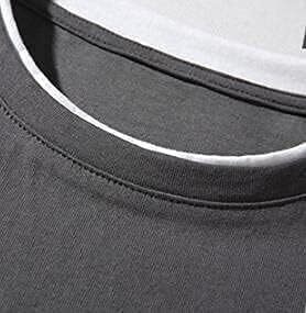 【在庫処分】メンズ ストレッチシャツ フェイクレイヤード オーバーサイズ ブラック 2XLサイズ B01_画像5