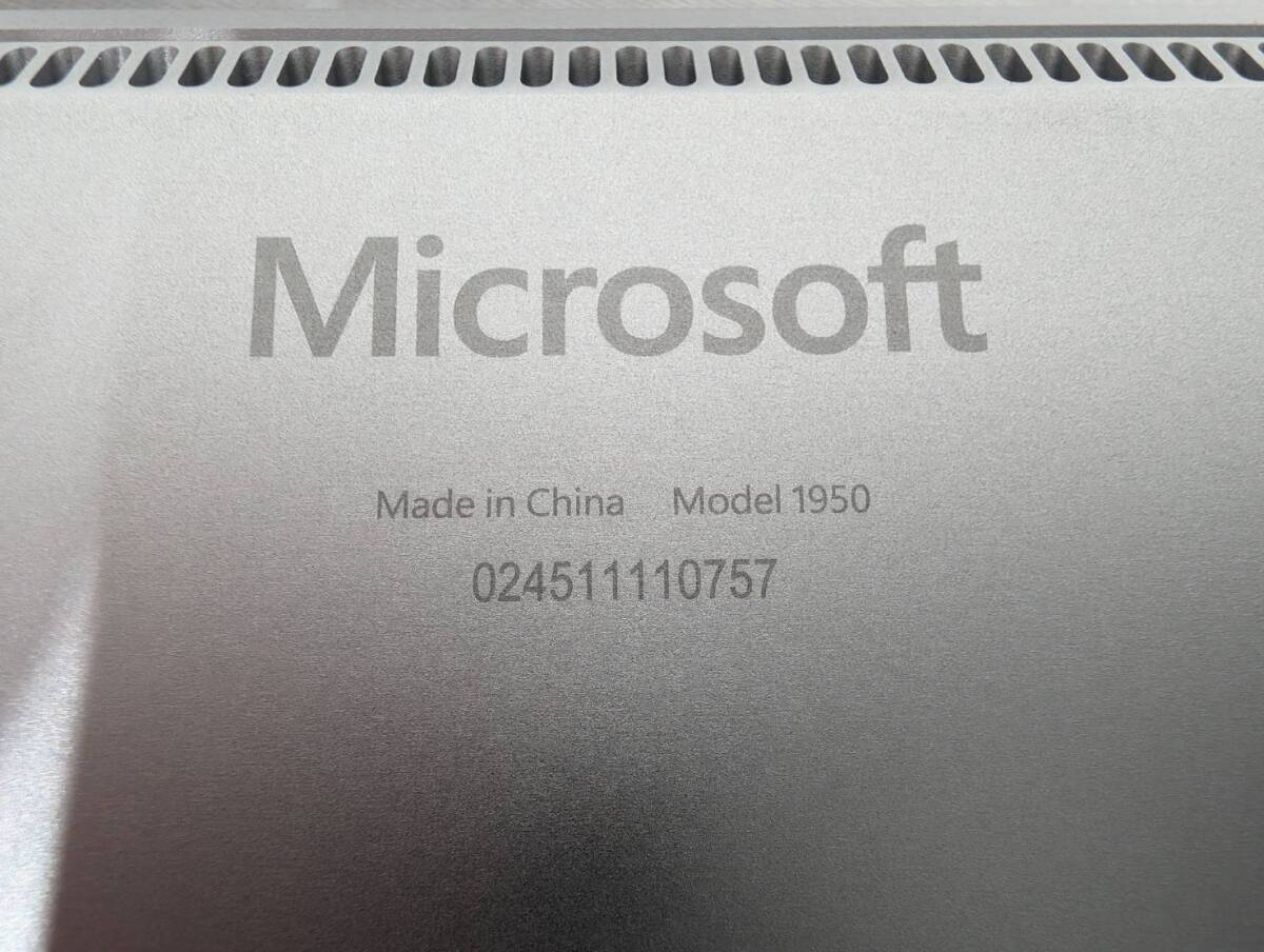 1円スタート ジャンク Microsoft Surface Laptop 4 第11世代 i5-1135G7 メモリ8GB SSDなし BIOS起動OK タッチパネル ノートパソコン_画像9