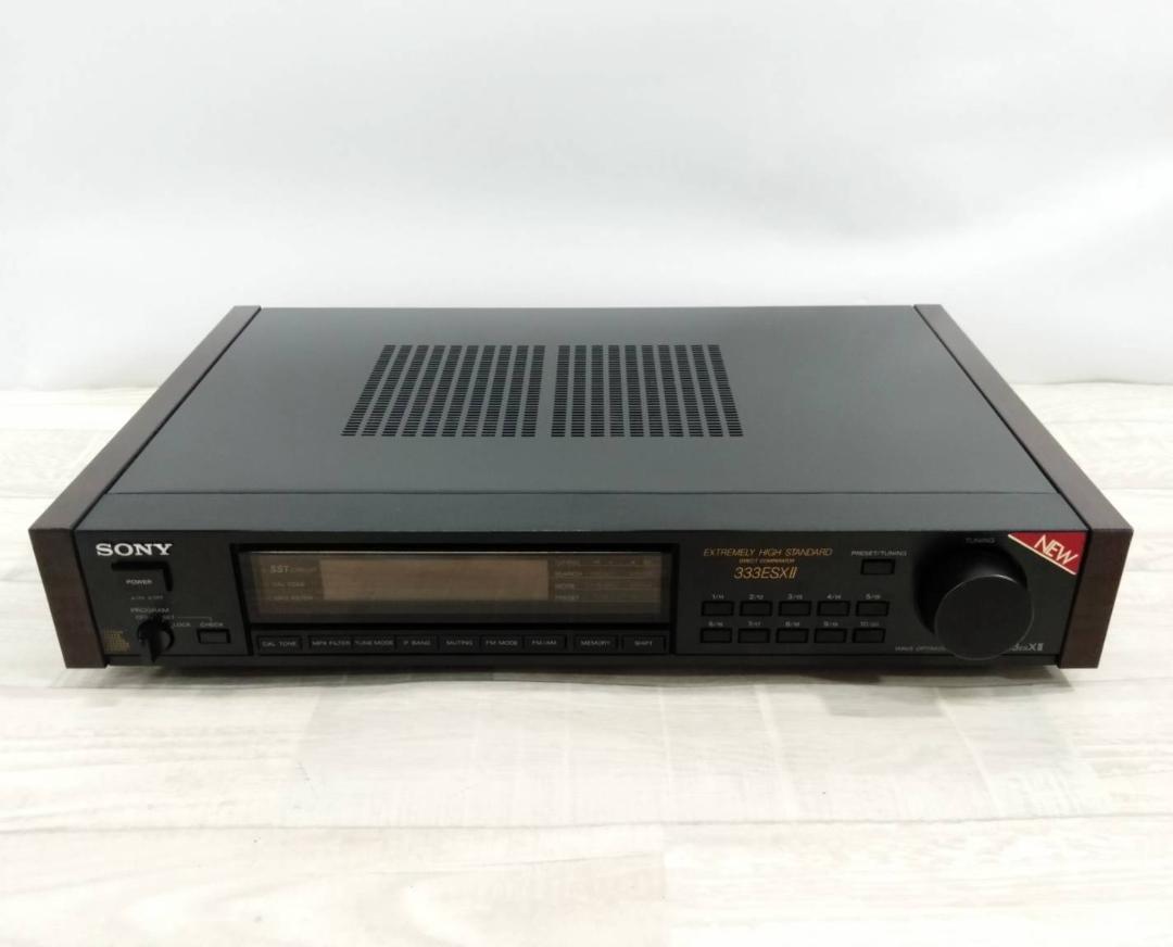 [ superior article ]SONY FM/AM tuner ST-S333ESXⅡ stereo tuner 