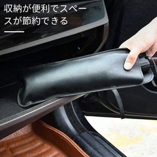 サンシェード  傘式 傘型 車 折り畳み 収納ケース付 軽自動車 日除け　M