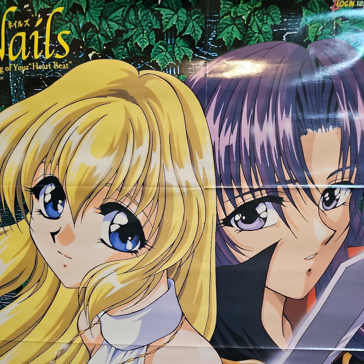 【仮/価格検討中】 Nails E-LOGIN 1997年12月号付録 ポスター ストーンヘッズ ピン穴なし 破れなし 【簡易梱包です】_画像1