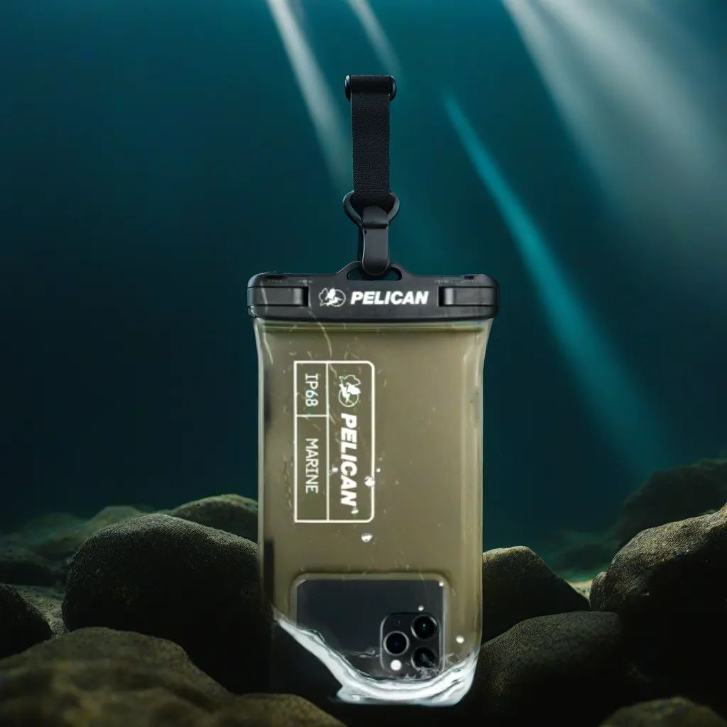 機能性重視 最大6.5インチ対応 スマートフォン防水ポーチ 首掛け プールや海、