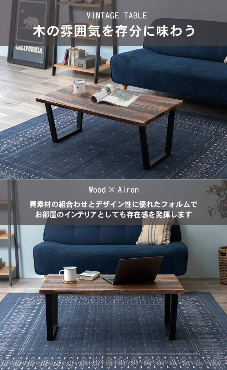 ☆シンプル どんな部屋にも合わせやすい ローテーブル 高品質 安全設計 操作簡単_画像3