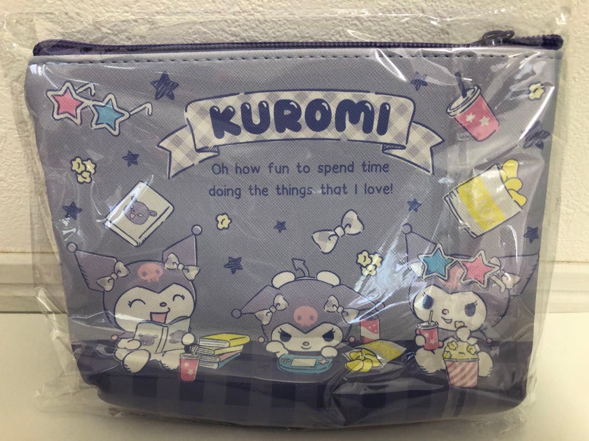 クロミ　 KUROMI BAG サンリオ　ハッピーバッグラッキーバッグ　福袋　レア　未使用　希少 コスメポーチ　ポーチ