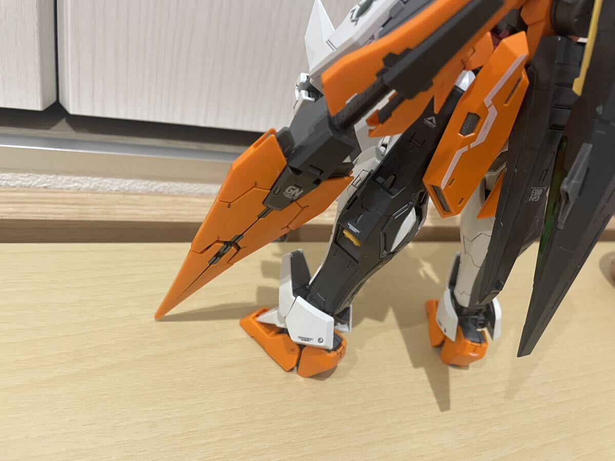 素組ガンプラ 完成品 破損なし 欠品あり ジャンク品扱い デカール墨入れ済 MG 1/100 GN-003 ガンダムキュリオス 送350~ 画像以外の部品なし_画像8