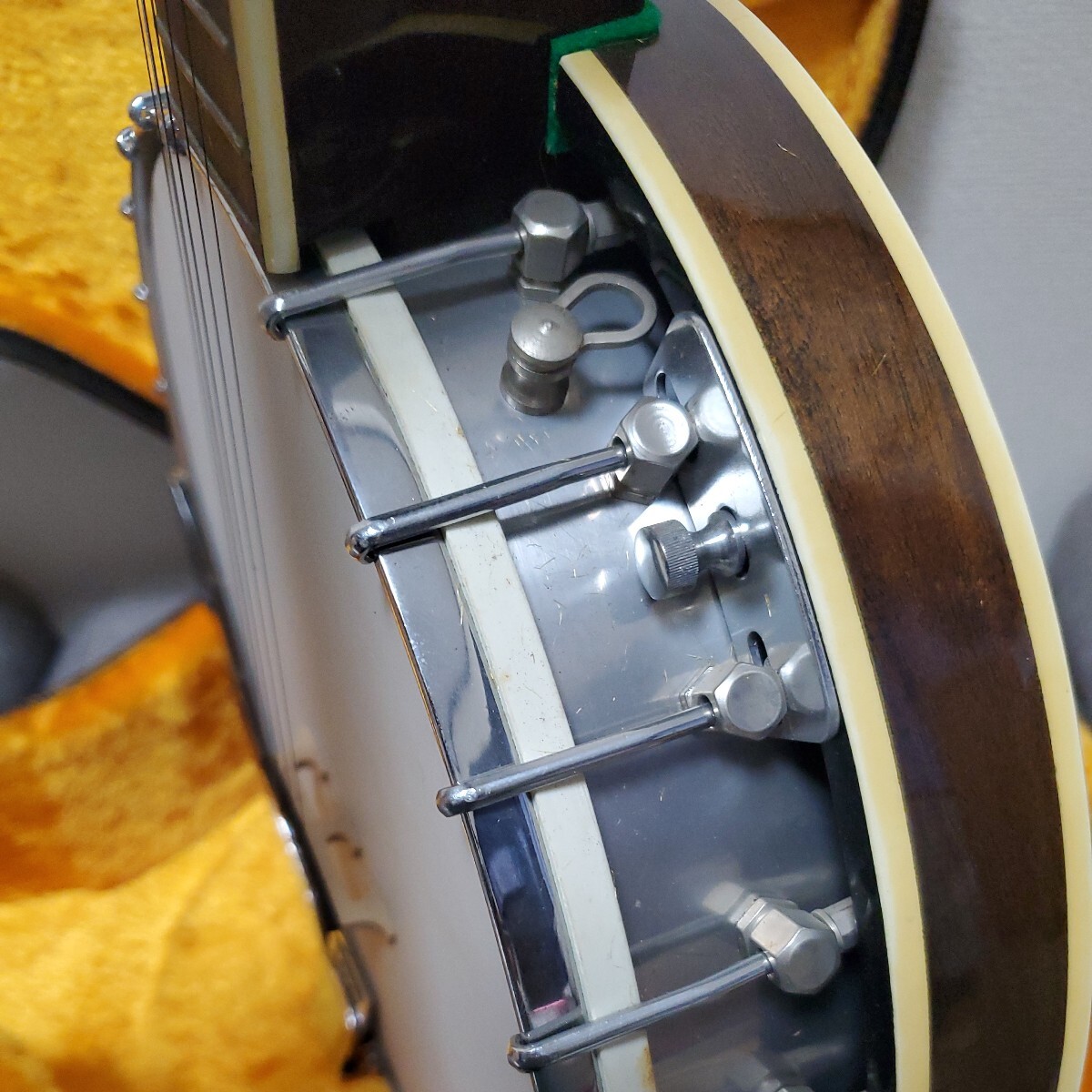 テネシー バンジョー ハードケース付き鍵あり 5弦 現状品 楽器の画像4
