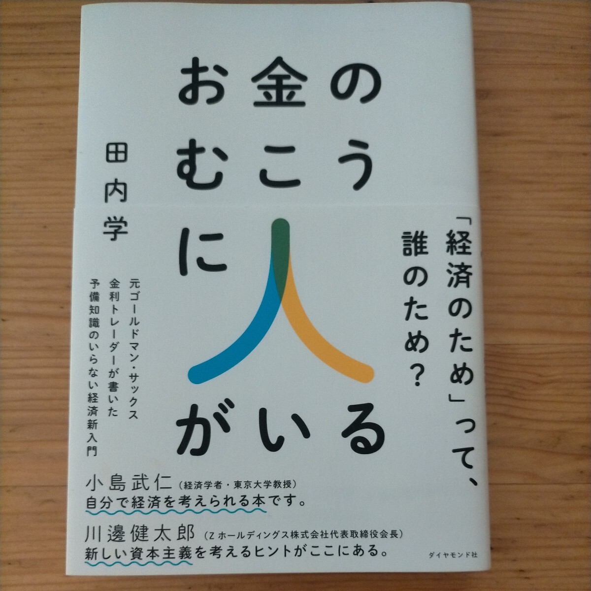 お金のむこうに人がいる　元ゴールドマン・サックス金利トレーダーが書いた予備知識のいらない経済新入門 田内学／著