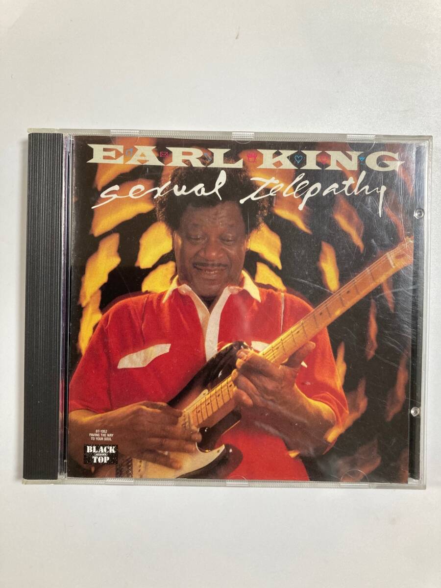 【ブルース】アール・キング（EARL KING）「SEXUAL TELEPATHY」（レア）中古CD、USオリジナル初盤、BL-1201_画像1