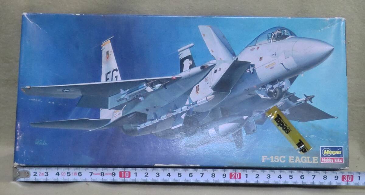 【ハセガワ】　アメリカ空軍戦闘　F-15C　イーグル　　1/72スケール　【未組立/ジャンク品】_画像1