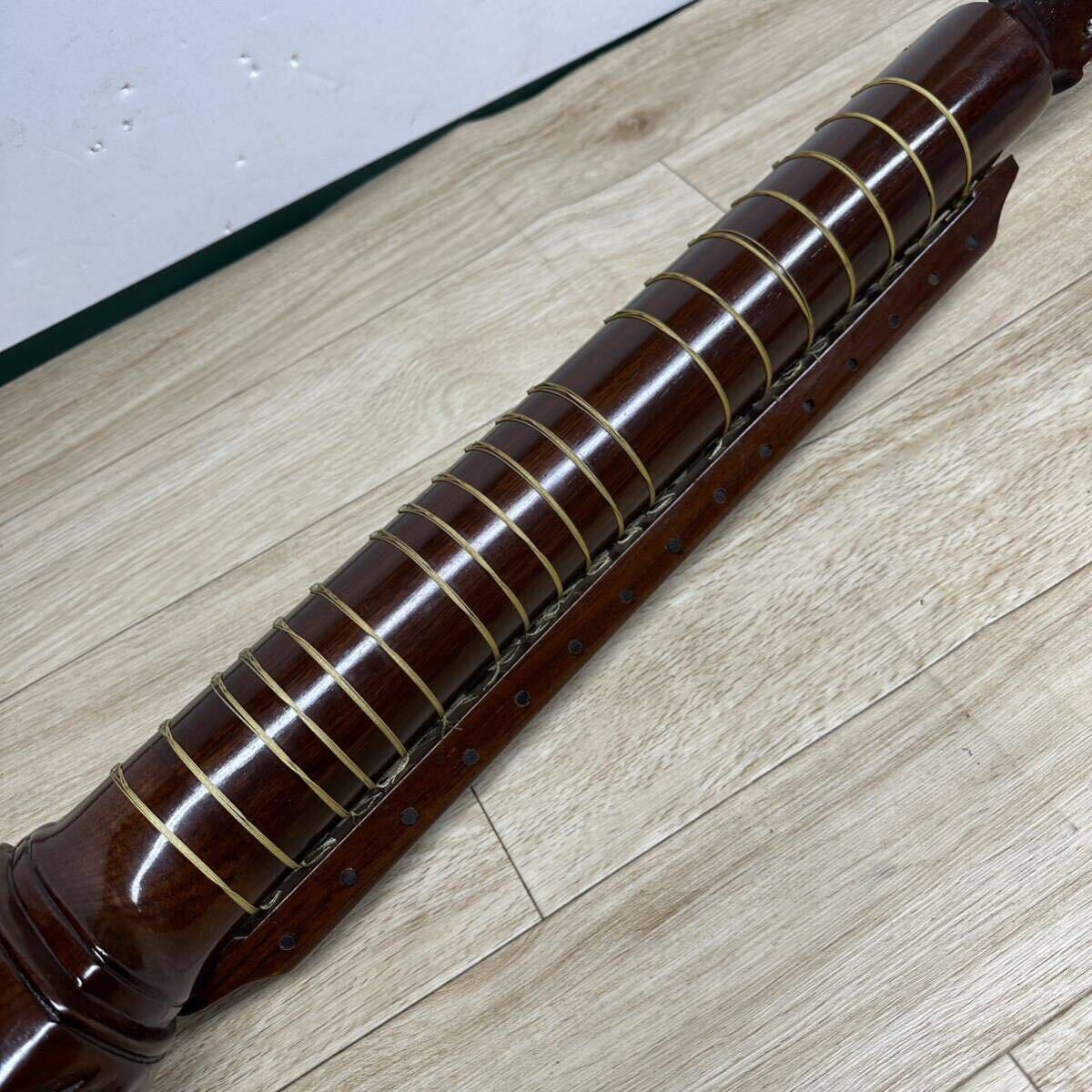  India ethnic musical instrument Indian music housesi tar present condition goods [ tube 2910Y]