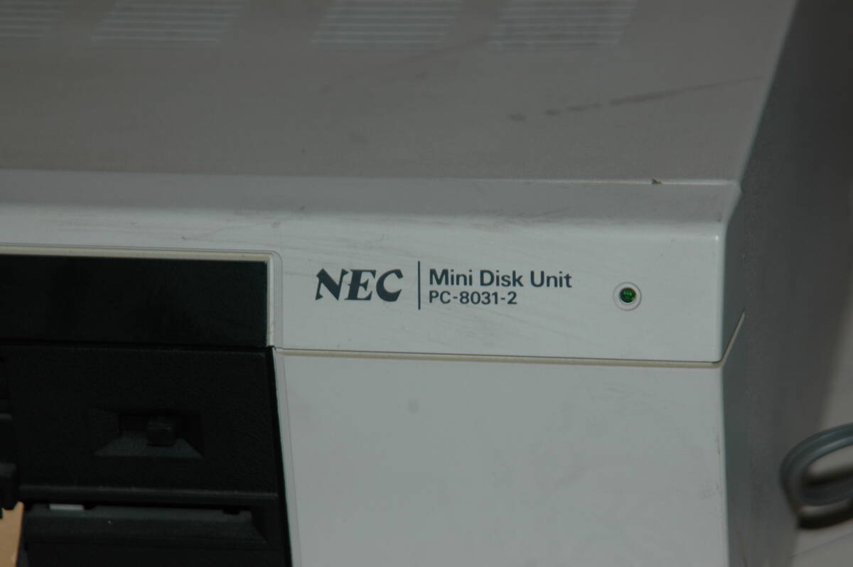 日本電気 ミニディスクユニット NEC [Mini Disk Unit PC-8031-2] used/ジャンク の画像2